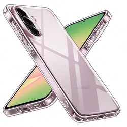 Clear Silicone Shockproof Phone Case Cover for Samsung A57 5G (Transparent)