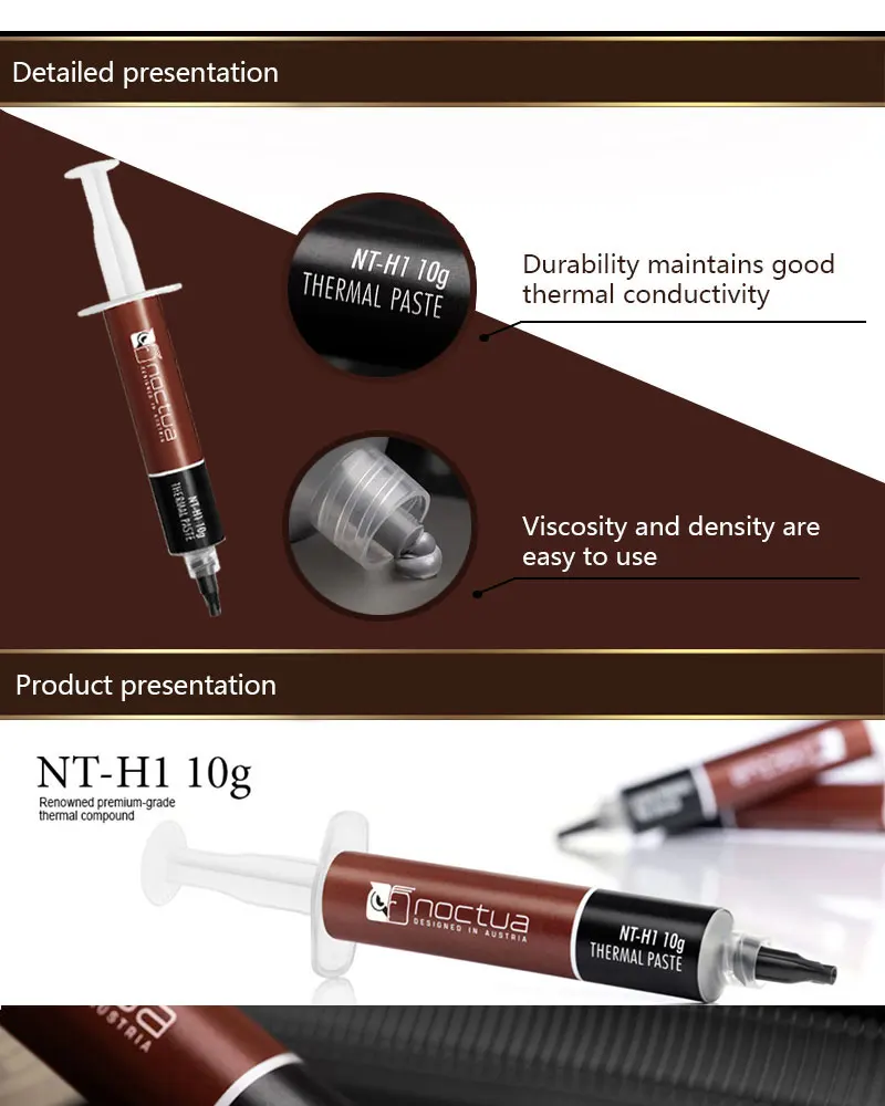 Noctua NT-H1 3.5g 10g AM5 SW Edição
