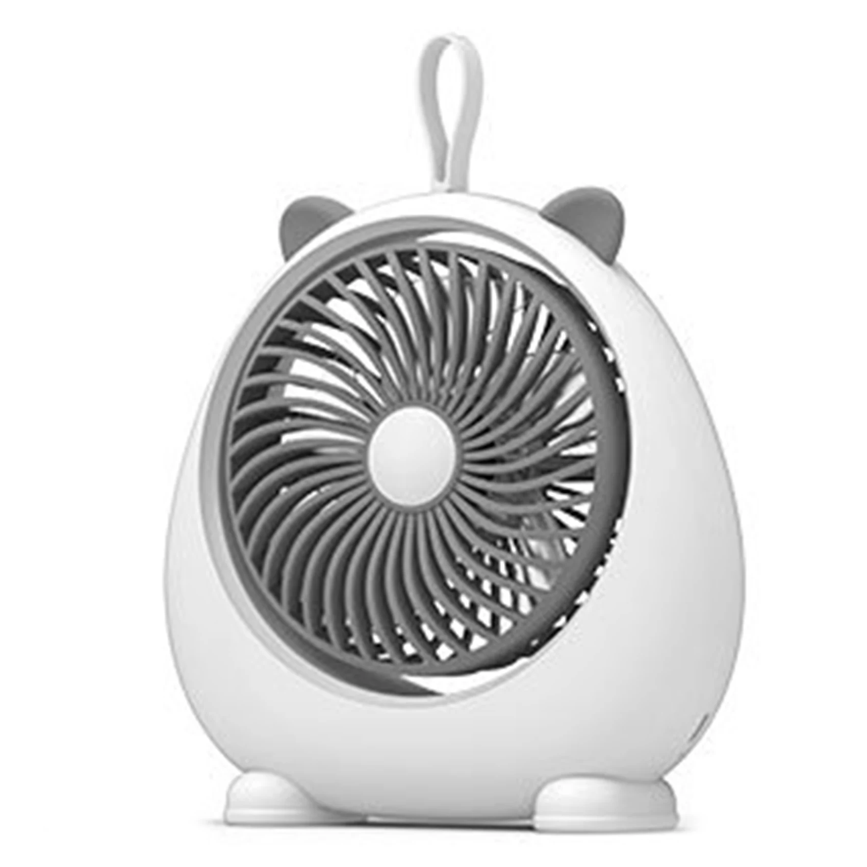

Portable Mini Handheld Fan Portable Rechargeable USB Desk Pocket Mini Fan Handheld Air Cooler Outdoor Office Fan White