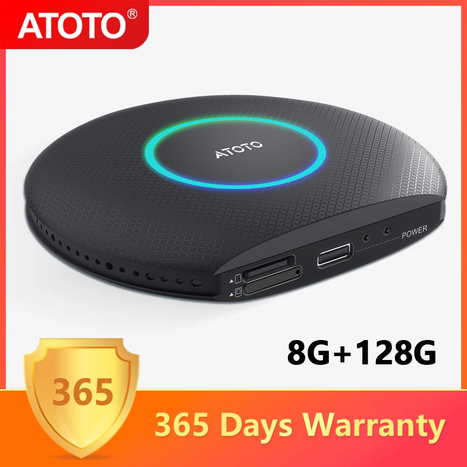 ATOTO CB6 車載エンターテインメントAIボックス　　8GB＋128GB ATOTO CB6 無線アダプター｜Android 13・4G LTE・AIドライブ