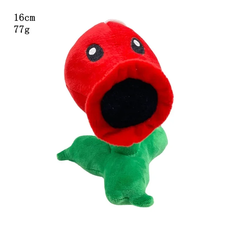 Cute Plush Peashooter Toy – Soft and Stuffed Snow Pea Doll