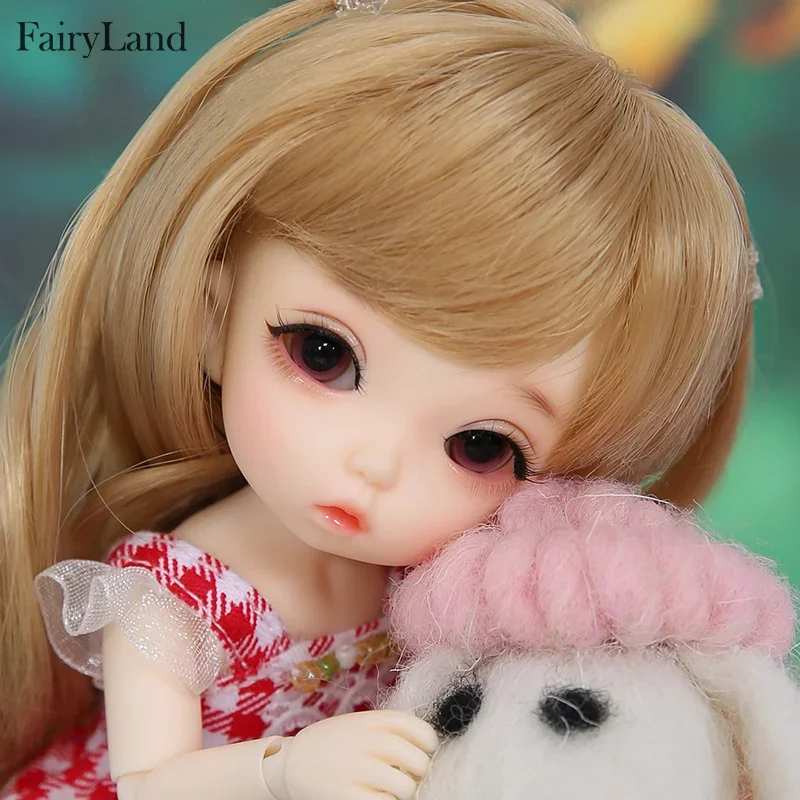 Pukifee Nanuri BJD Dolls 1/8 Cute Fashion Resin Natural Poses High Quality Full Set for Birthday Xmas Best Gifts  Fairyland  luo