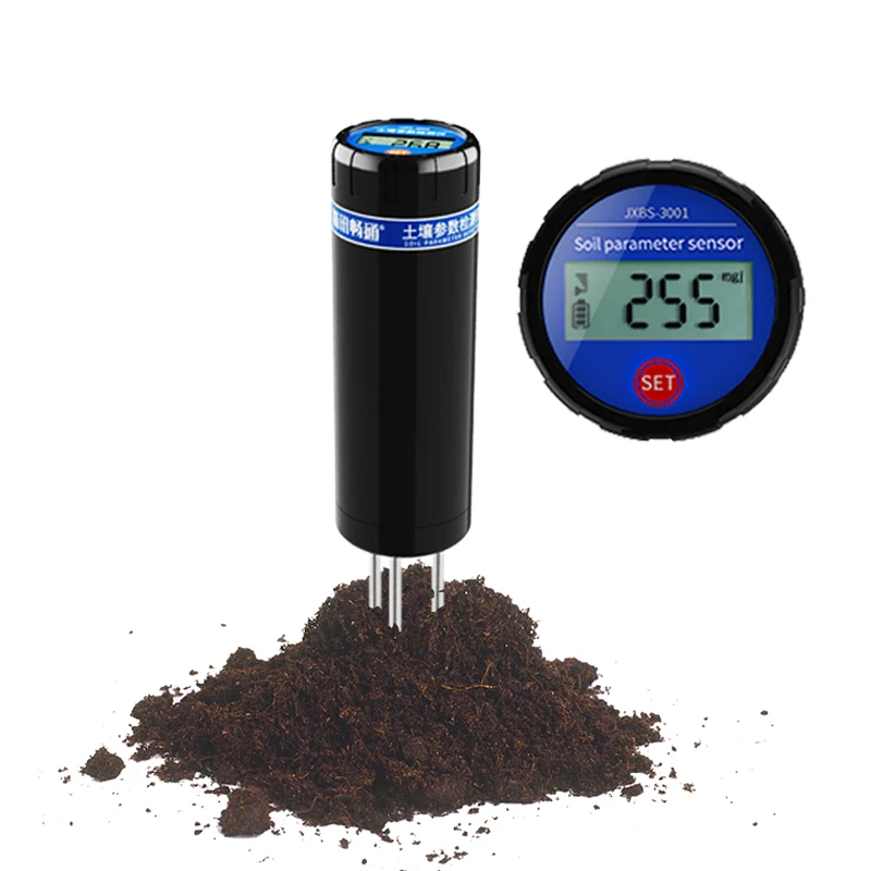 

Smart Agriculture Garden Portable Soil Fertility PH Temperature and Moisture Meter Soil EC Meter