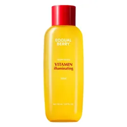 EQQUALBERRY Hydrating & Soothing Facial Serum Essence - Nourishing, Lightweight Skin Care Treatment (VITAMIN Toner)