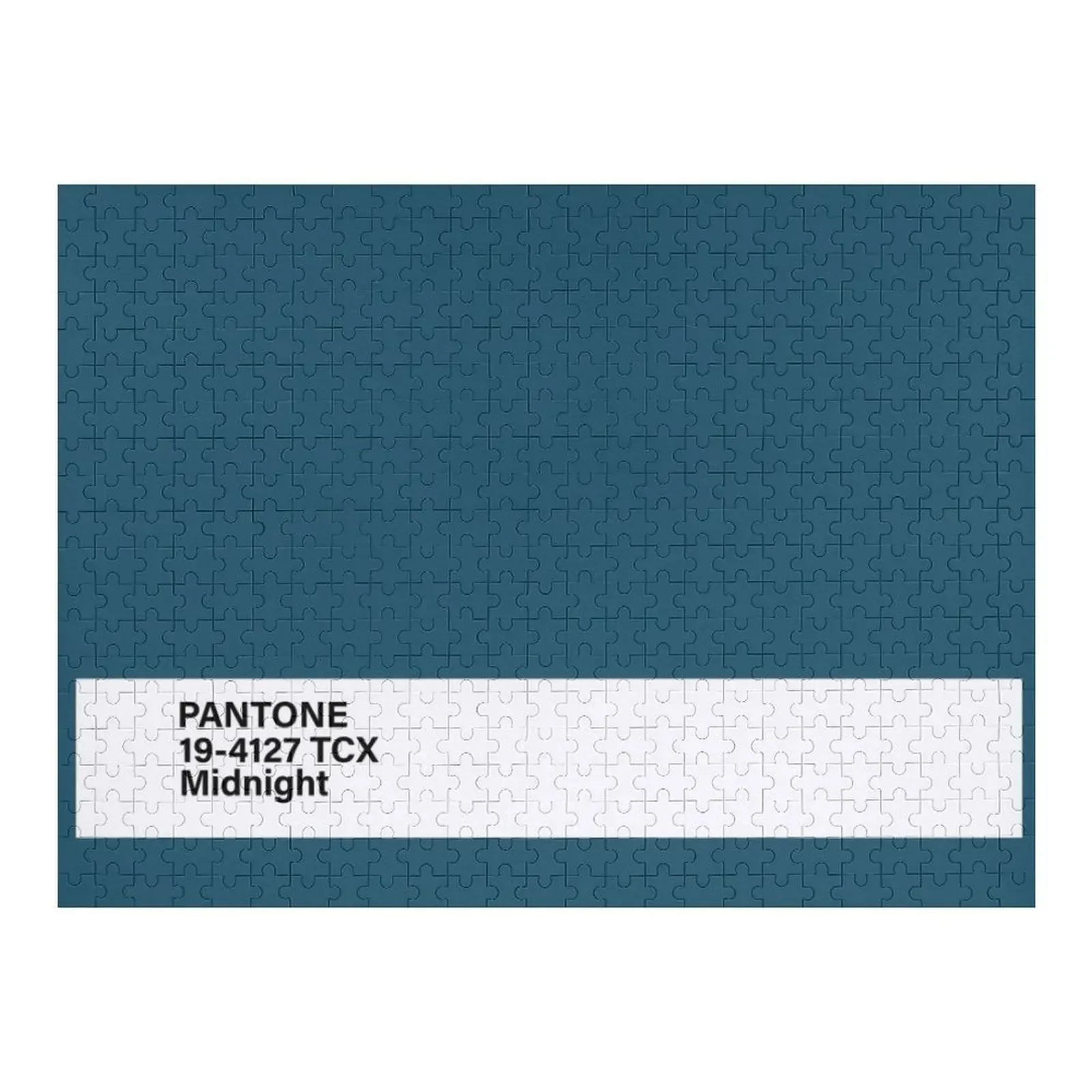 

PANTONE 19-4127 TCX Midnight Jigsaw Puzzle Custom Wooden Gift Custom Gift Personalized Gift Married Picture Puzzle