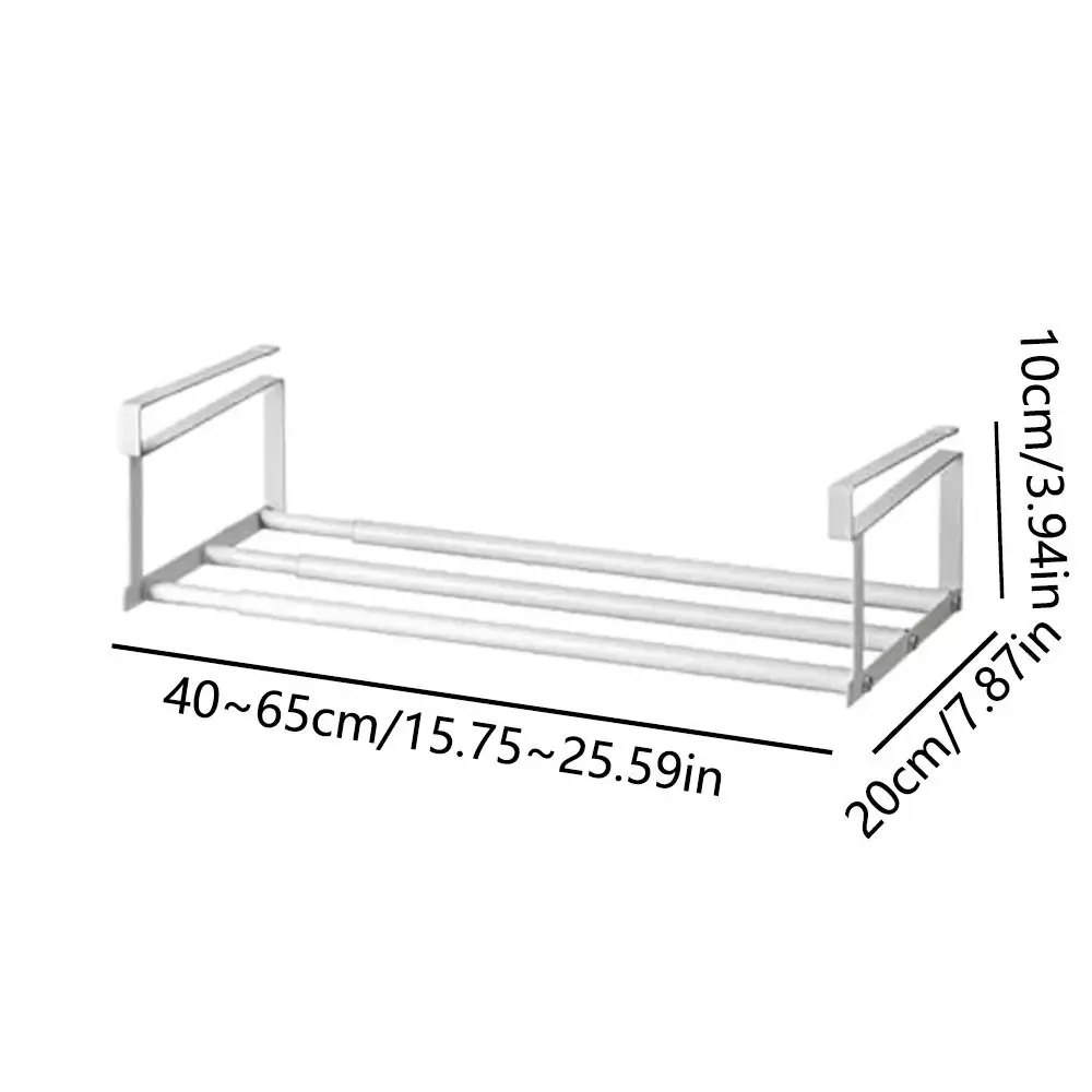 Simple Partition Shoe Tray storage Household Retractable Under Hanging Layered Space-Saving Multi-Purpose Cabinet Class Shelves 6