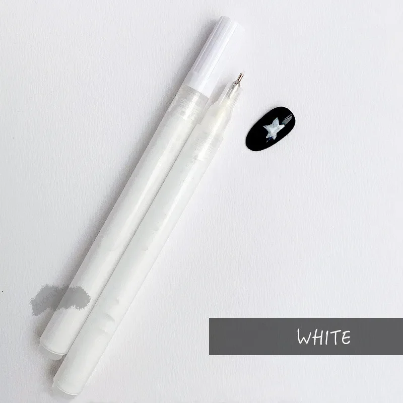 Nail Art Graffiti Pen Black White Colorful UV Gel Polish Design Dot Painting Detailing Pen Brushes DIY Nail Art Adorn Tools 1pc