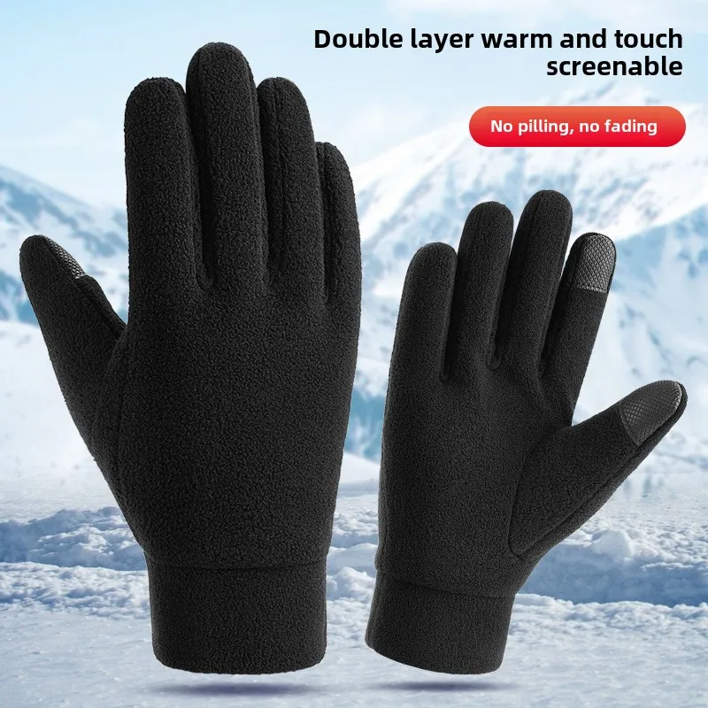 Winter warm gloves, touch screen gloves, men's and women's cycling, running,and hiking gloves, outdoor cold protection equipment