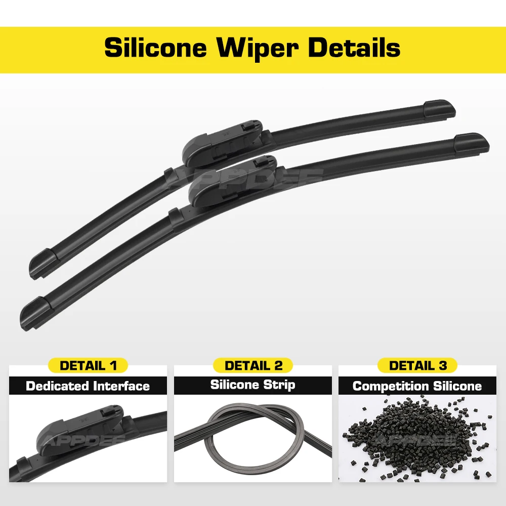 Spazzole Tergi Anteriore E Posteriore Spazzole Tergicristallo Set per Lexus RX450H RX350 AL10 2009-2015 Parabrezza 2622 16 Automotive Tergicristalli
