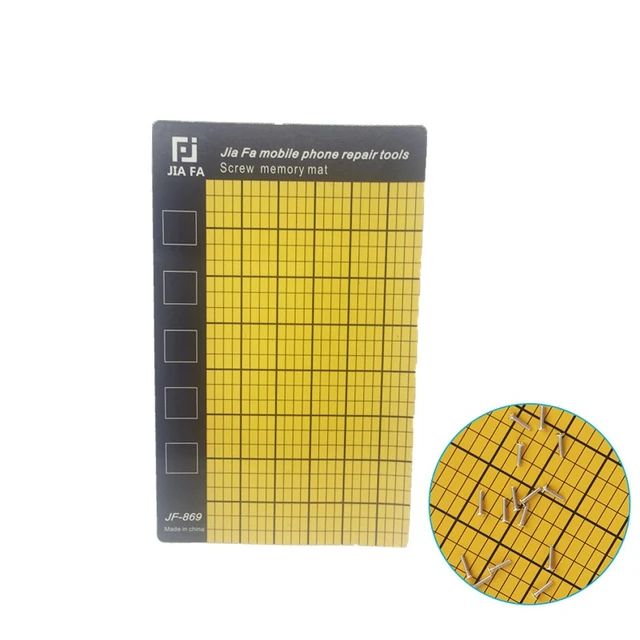 Magnetic Screw Mat Memory Chart Phone Repair Work Pad for iPhone iPad  Tablet Laptop Repair Tools, 145 x 90 mm