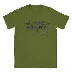 Kpop Jay Park Longshot 100% Cotton Trendy Summer T - Shirt for Men - Cool & Funny Y2K Graphic Tee with Short Sleeves (Army green)