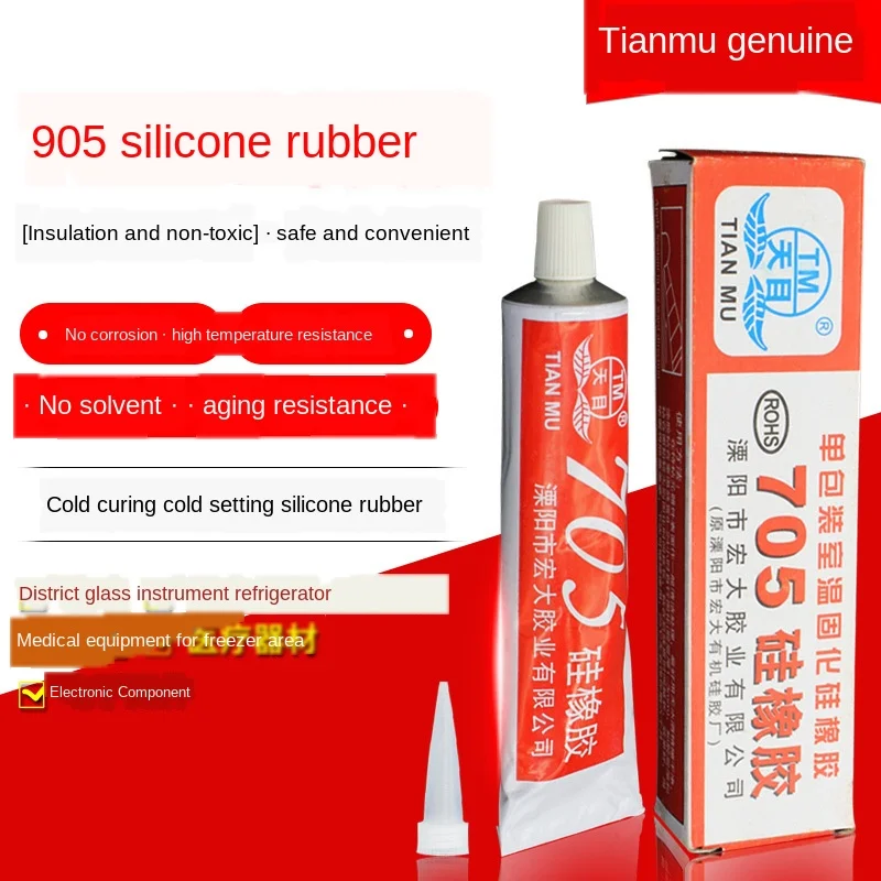 borracha de silicone transparente alta temperatura 02