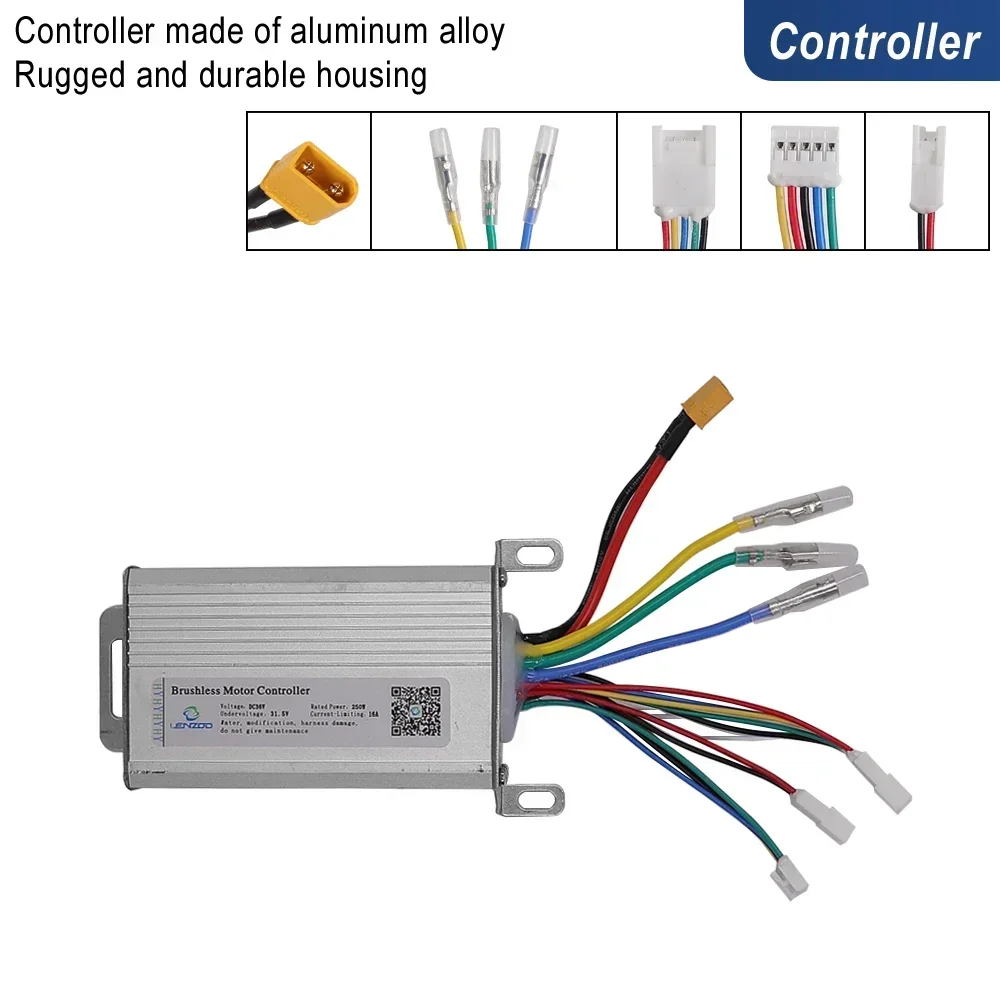 DC36V 350W Bürstenloser Motorcontroller Armaturenbrett-Beschleuniger LED LENZOD Display-Set für XiaoMi M365 1S Pro Elektroroller-Kit – Detail 6