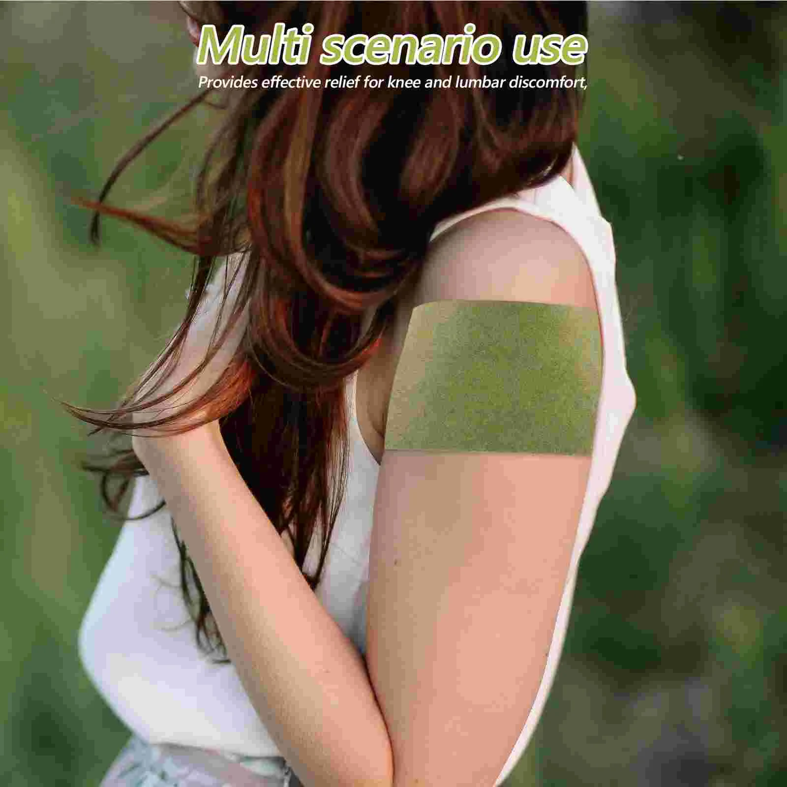 Wormwood Paste Moxibustion Body Patch Knee Support Waist Relax Shoulder Care Foot Relief Breathing Massage Tools 100 Pcs