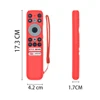 Replacement Waterproof Cover for TCL RC902N FMR1 Remote Control Protective Case for Home Living Room Silicone Tool 6