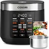 COSORI Air Fryer TurboBlaze 6.0-Quart Compact Airfryer & Electric Pressure Cooker 6 Quart & 18 Functions Rice Cooker 6