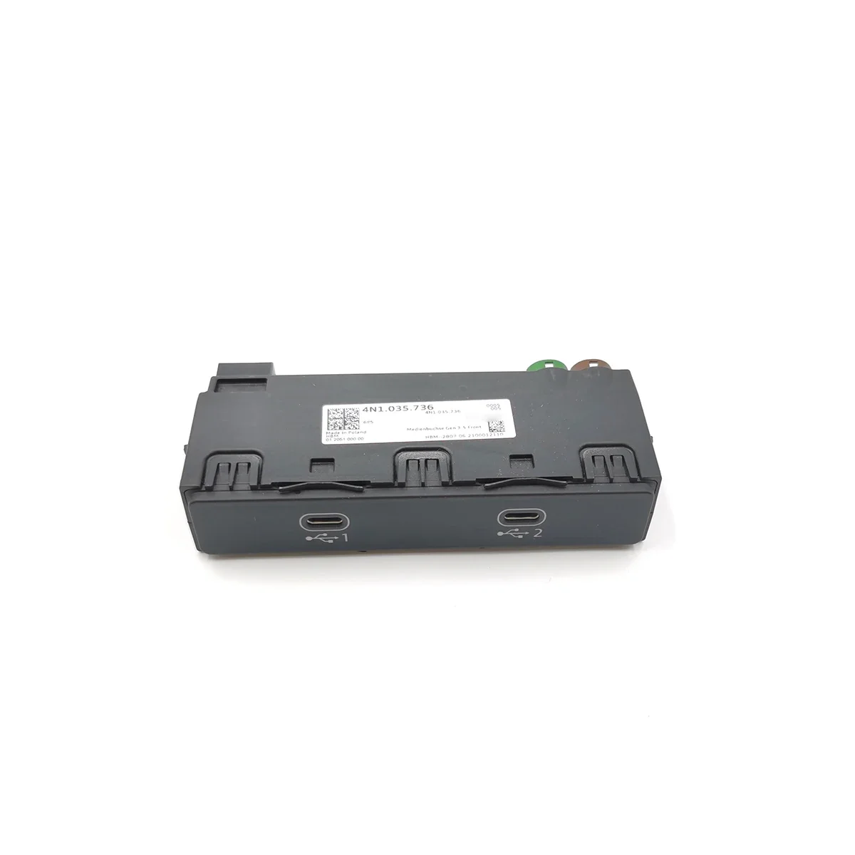 

Для Audi A6 A7 A8 07 08 08 e-tron Carplay функциональный переключатель dualUSB телефонный интерфейс 4N1 035 736 4N1035736