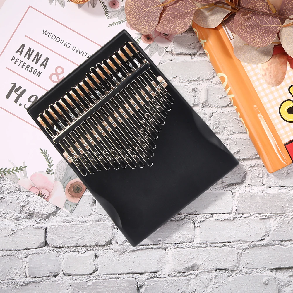 Musical Instrument 17 Keys Kalimba Pine Thumb Finger Piano African Sanza Mbira