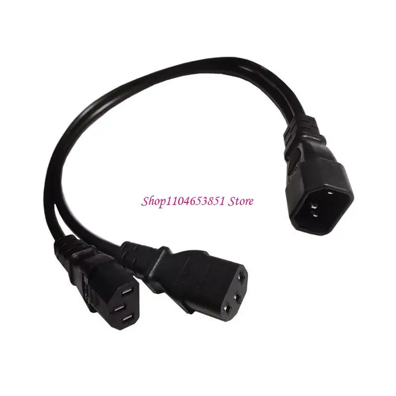 C14 2x C13 분배기 C14 수 C13 암 전원 분배기 어댑터 케이블