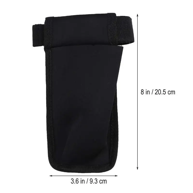 Einzelnes Doppel-Massageflaschenholster, Kunststoffschnalle, Massageöl, Taillenholster, stilvoll, tragbar, für Parfümeure, Physiotherapeuten – Detail 1