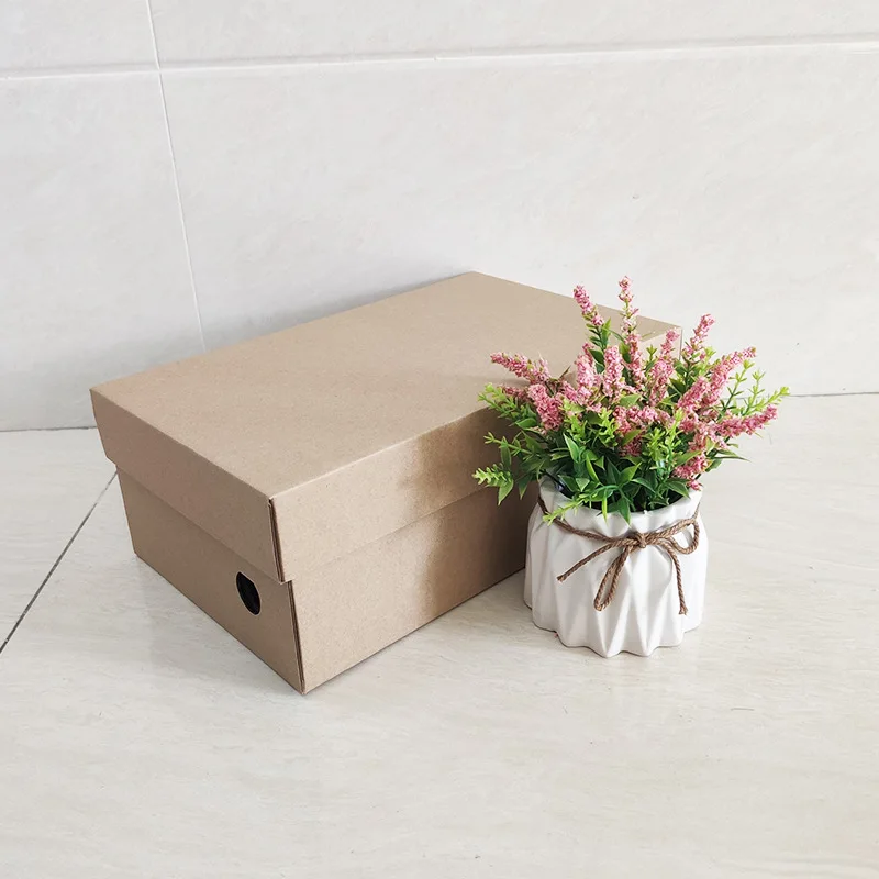 Gift Paper Shoes Boxes – Corrugated Cardboard Shipping Boxes for Packaging, Delivery, M... - SKU MSB09507 - UGI Packaging