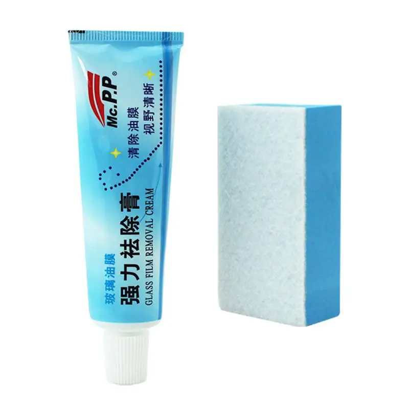 

Auto Car Glass Polishing Degreaser Cleaner Oil Film Clean Polish Paste For Bathroom Window Glass Windshield Windscreen