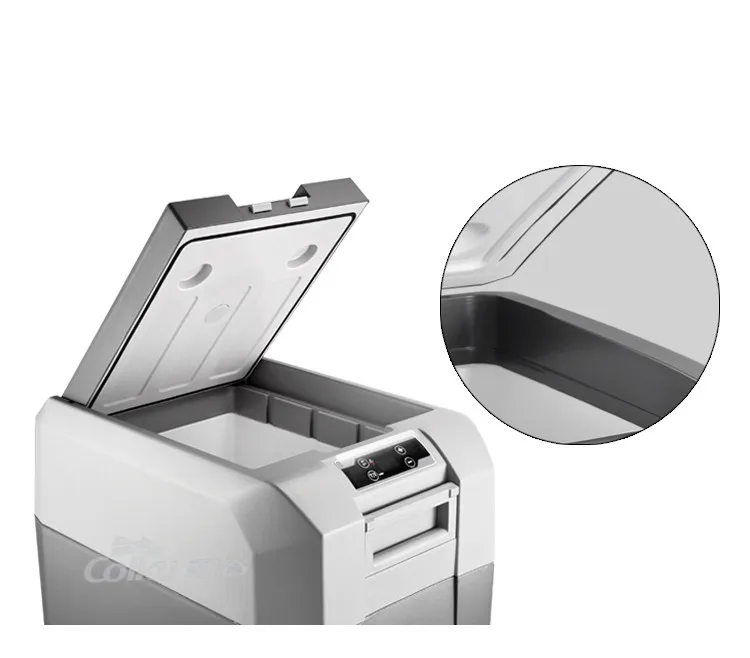 Frigorifero Portatile Dell'Automobile Del Compressore Di Cc Del Congelatore Dell'Automobile Di 25L 12 Volt Per Il Campeggio All'Aperto