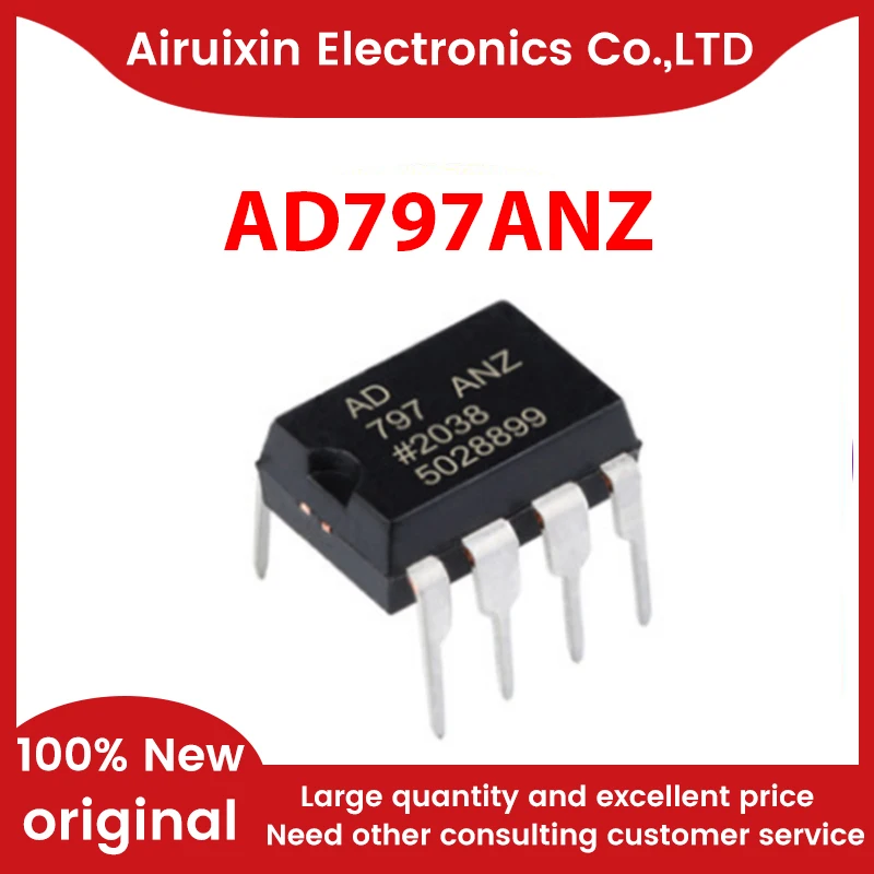 

100% New and Original AD797ANZ DIP8 1PCS/LOT