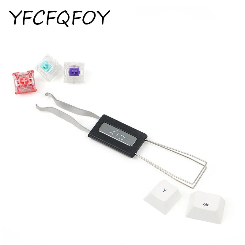

Steel Wire Key Puller Metal Switch Puller Shaft Changer Key Cap Stainless Steel Suitable For Hot-Swap Mechanical Keyboards