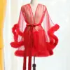 104422-76c9d7.jpg Femme pure Shapewear Robes mode à manches longues en peluche épissé mince Lingerie femmes à lacets érotique Midi longues Robes Sexy