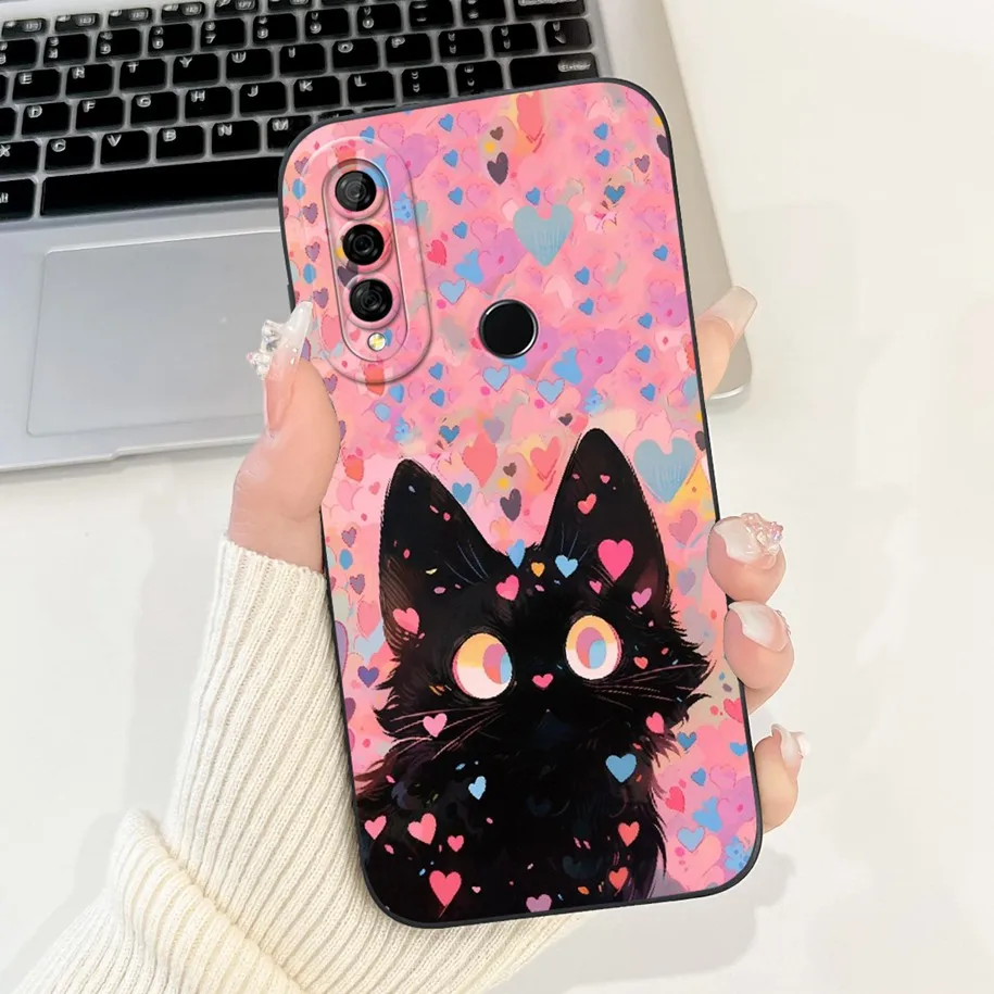 Cute Panda Rabbit Soft Silicone Phone Case for Huawei P30 Lite Nova 4e - Stylish and Protective Cover