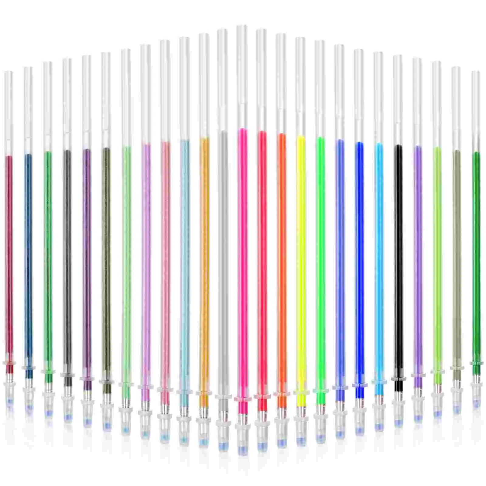 

100 Colorful Pen Refills Professional Fine Point Pen Refills for Crafting Drawing School Office Supplies 0 8 Mm