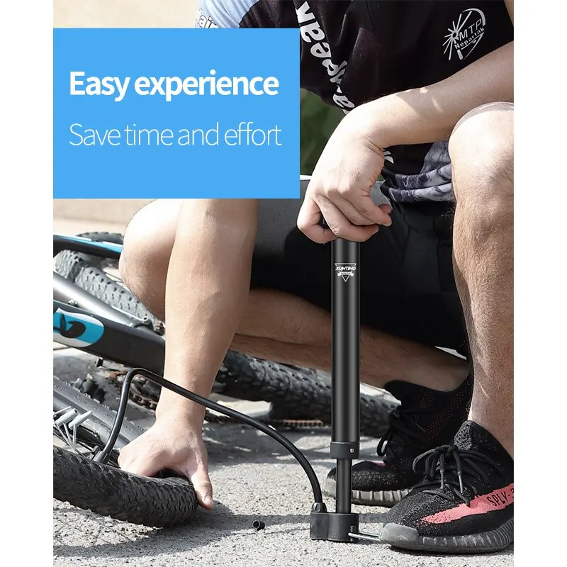 Bike Pump MAX 140PSI Portable Mini For Bicycle Basketball