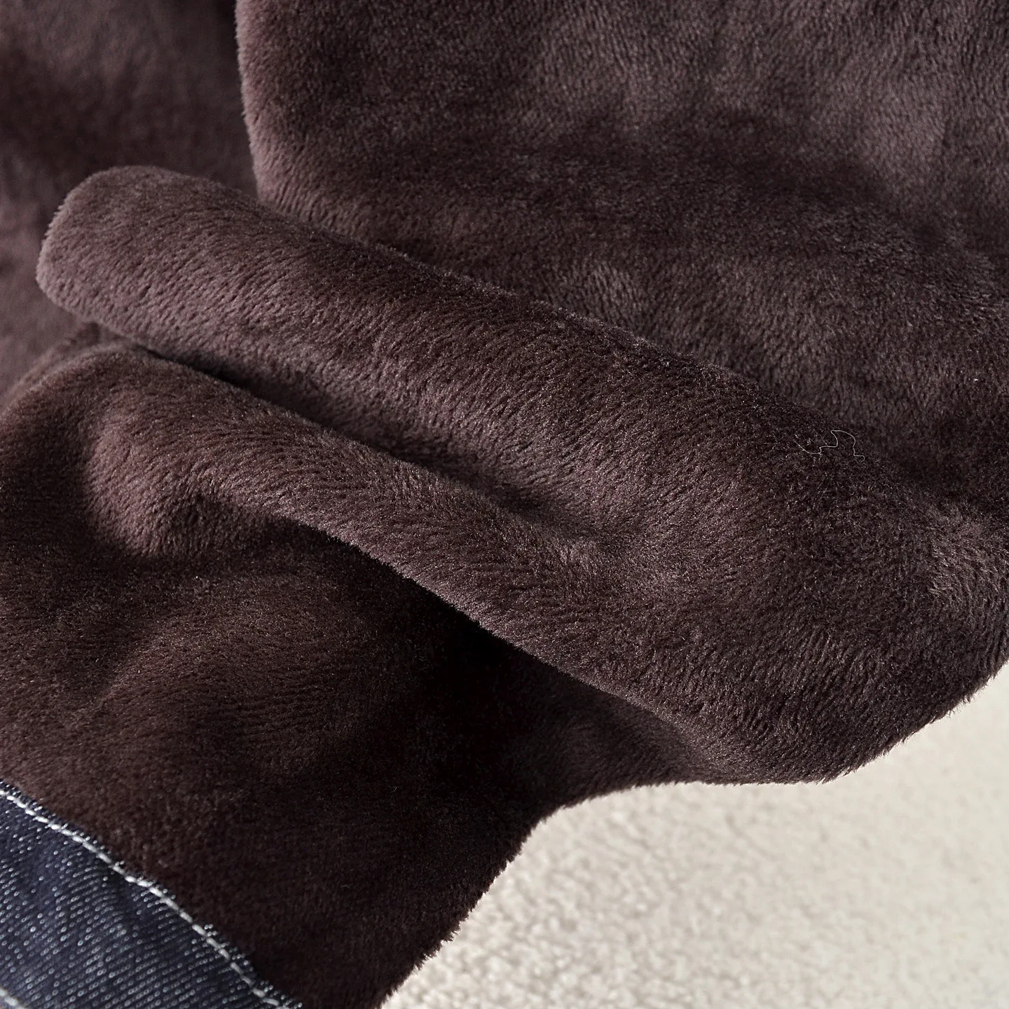 XXXL Fashion Plus Size Women's Jeans 2025 Winter New Style Simple Warm Fleece And Thickened Denim Ankle-Length Harem Pants 5423