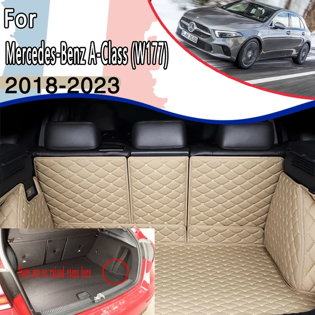 Tapis de coffre arrière de voiture en cuir pour Mercedes Benz