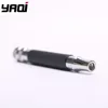 Yaqi Black and Chrome Color Brass Safety Razor Handle for Mens 3