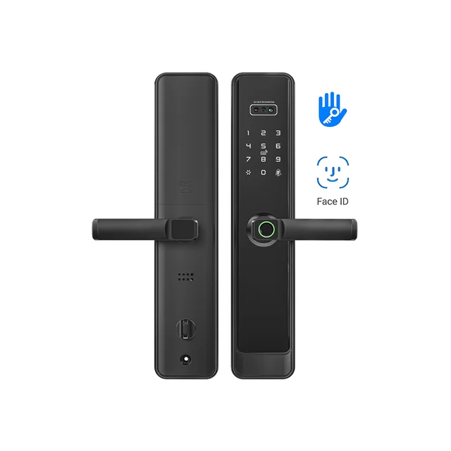 Sunlight 001Enrique TTlock Fingerprint 3D Face Recognition Intelligent Smart Door Lock Digital Lock for Home 1