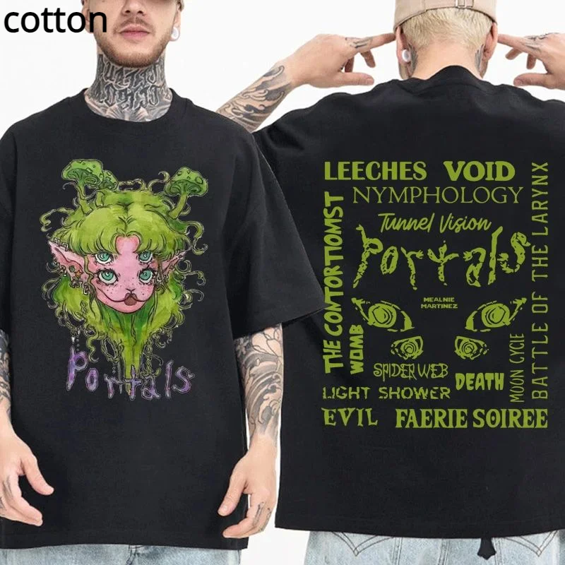 

Melanie Martinez Portals Fashion Shirt T-Shirts for Women Mansummer Y2K Tees