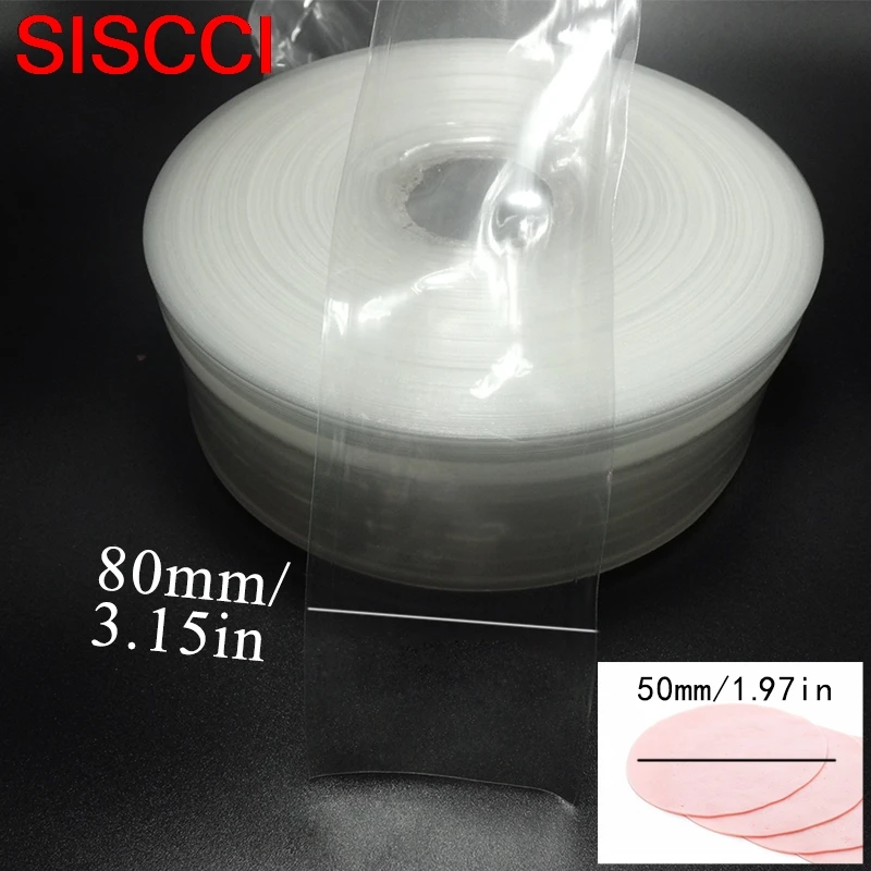 Width 80mm Plastic Sausage Casings Sausages Filling Tools For Sausage Machine Equipment Heat-Resistant for Sausages Ham Kitchen