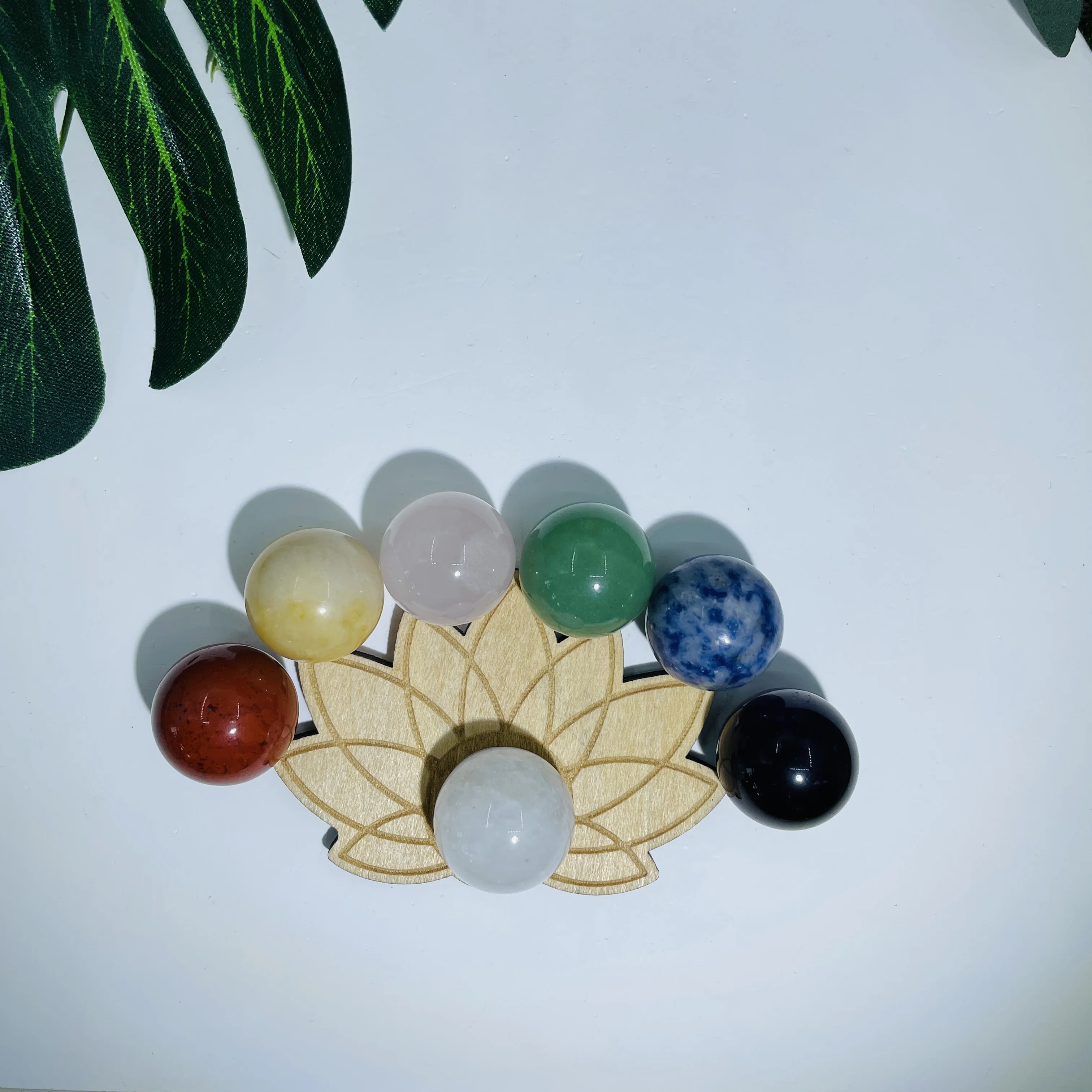 

Gembaby 7pcs Natural Crystal Mixed seven Chakra Healing StoneHome decor Gift
