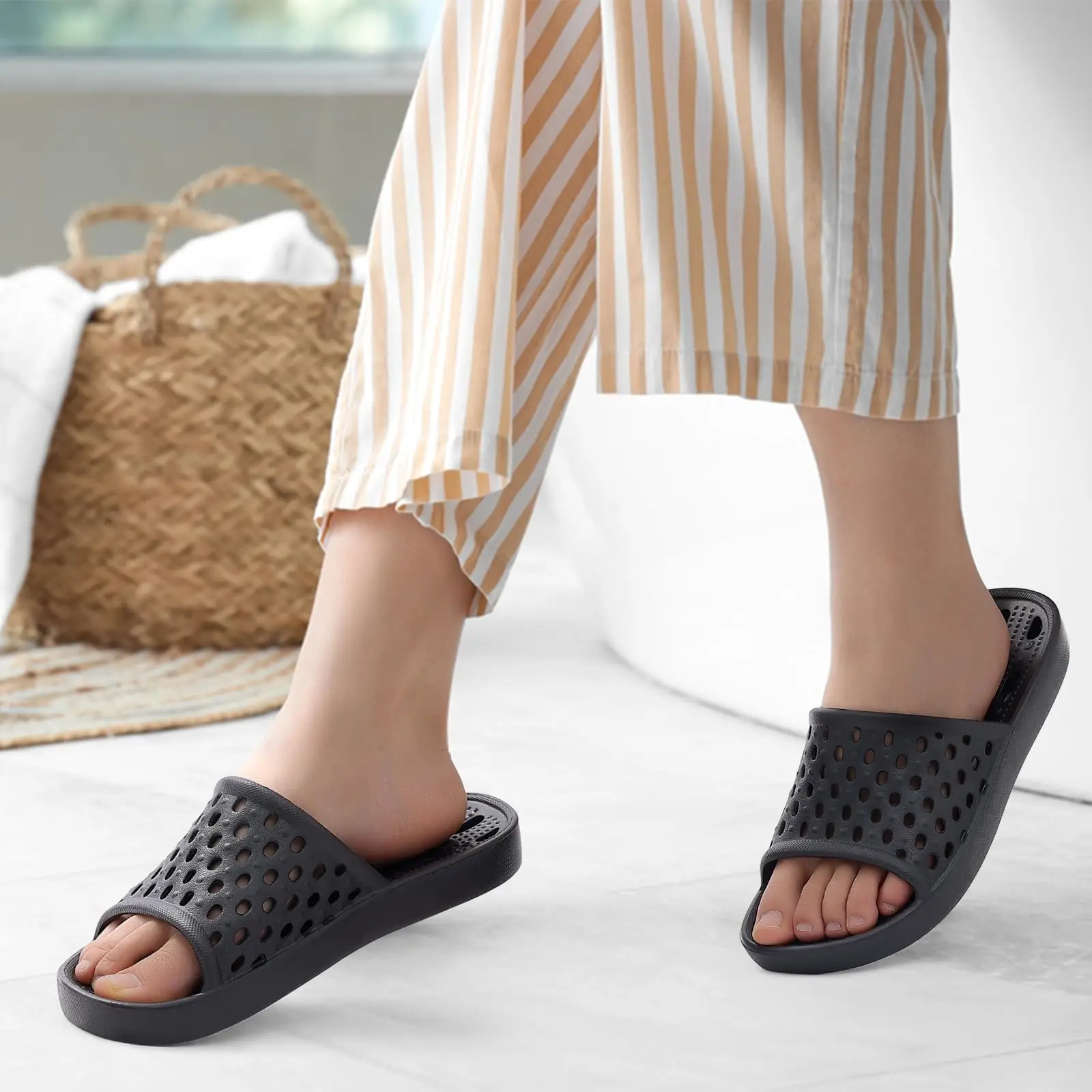 Comwarm chinelos de banho femininos secagem rápida para praia_voghion.com