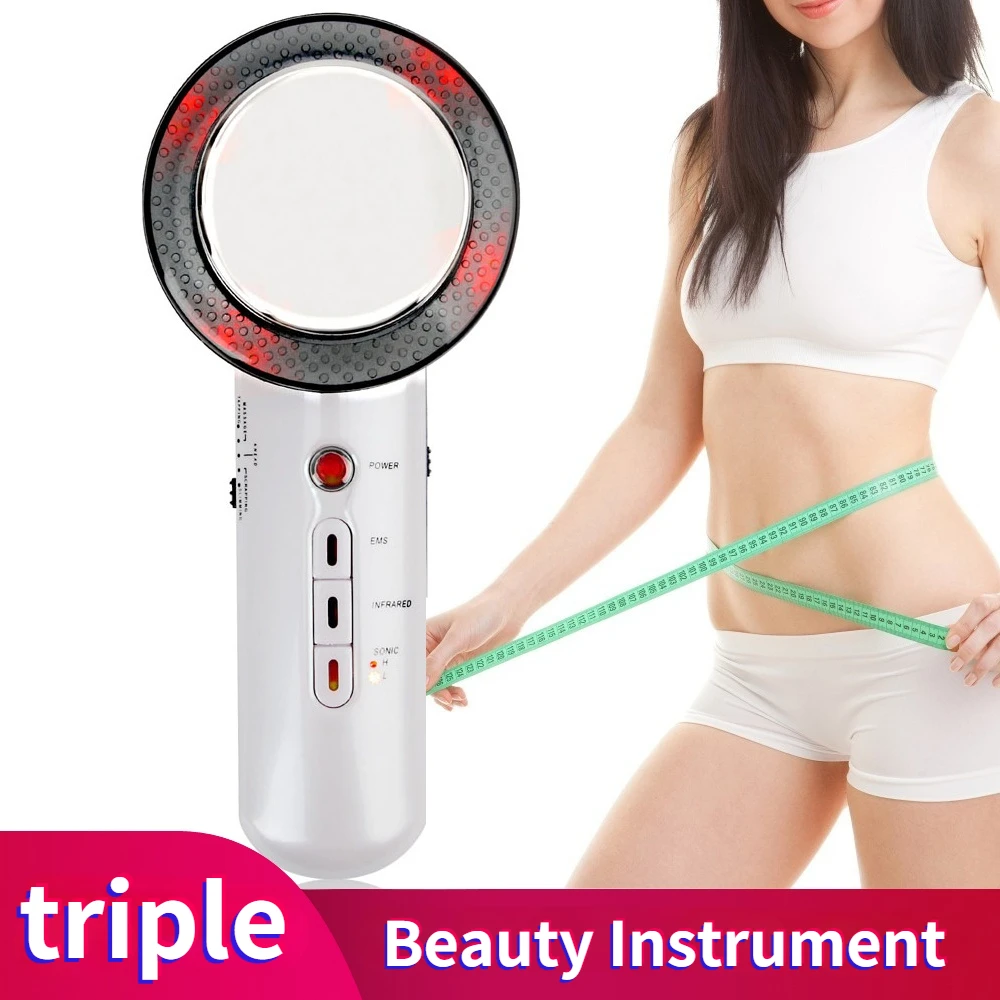 

Ultrasound Cavitation EMS Fat Burner Electric Body Slimming Massager Weight Loss Machine Infrared Therapy Anti Cellulite