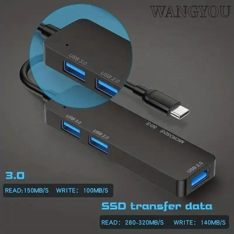 ޴ ǻ CŸ Ȯ,  ӱ USB ũ, ٱ ̾ й, 5 in 1