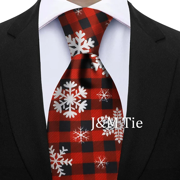 Halloween Weihnachten 7CM Krawatte Orange Kürbis Rote Krücke Süßigkeiten Muster Krawatte Für Halloween Weihnachtsgeschenk Party Anzug Krawatten – Detail 21