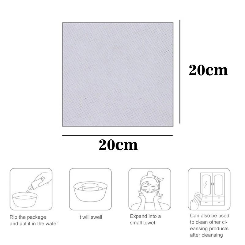 1Roll Cotton Disposable Face Towels Baby Facecloth Make up Wipes Bathroom Dry Wet Skincare Facial Tissue Napkin Washable Towel 6