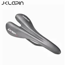 JKLapin-sillín de fibra de carbono para bicicleta de montaña, plegable, todo incluido, cómodo y ligero, 95g