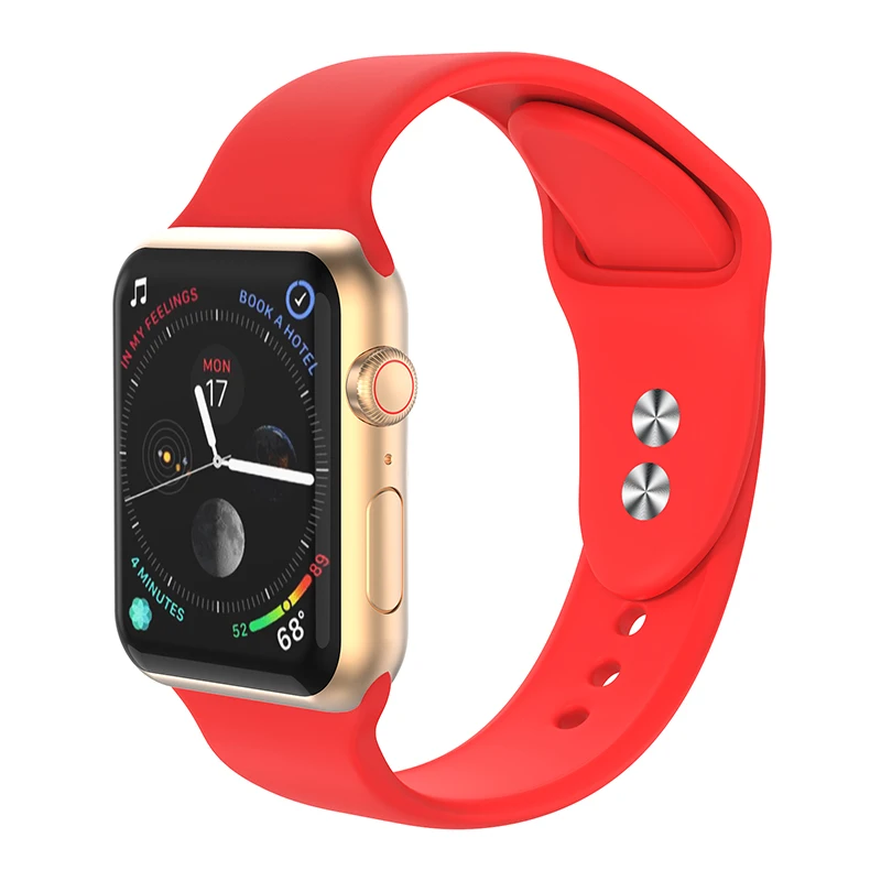 Premium Silicone Smartwatch Wristband Bracelet, Ultra-Durable and Comfortable