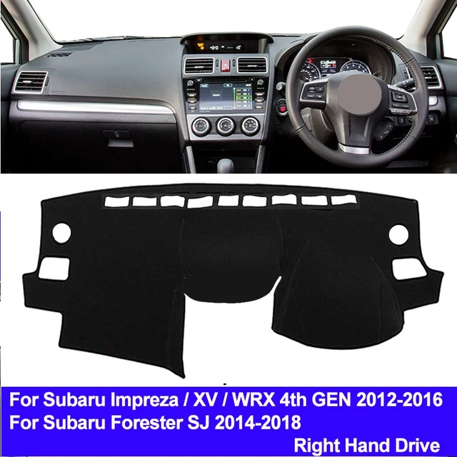 Auto Dash Mat Armaturen brett Abdeckung rechts Sonnenschutz Teppich für  Subaru Impreza/xv/Wrx 4. Generation 2012-2016 Förster sj 2014-2018 -  AliExpress