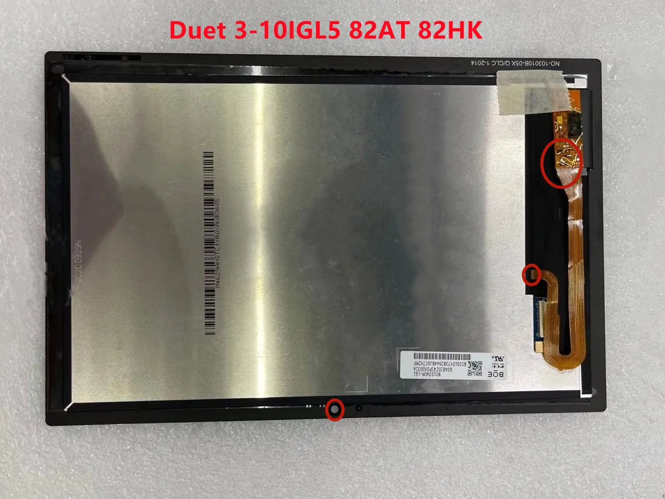 Tela de Toque Lcd para Lenovo Ideapad Dueto 310igl5 82at 82hk 3i 82hk000vru Vidro Digitalizador Montagem 100 Testado - Imagem 3