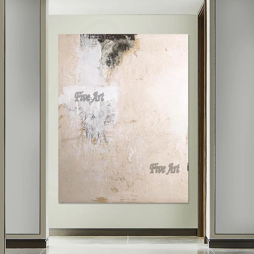 

Acrylic Abstract Handmade Oil Painting Frameless Baby Room Wall Decor Canvas Art Modern Latest Arrival Wholesale Of 3d Pictures